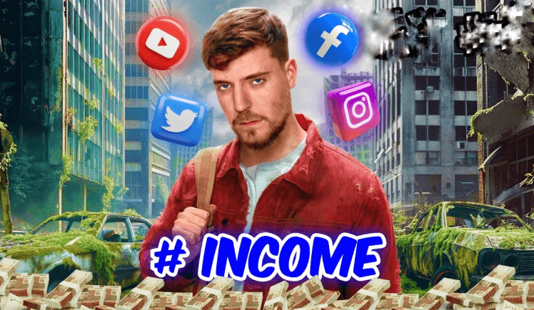 Mr. Beast Monthly Income